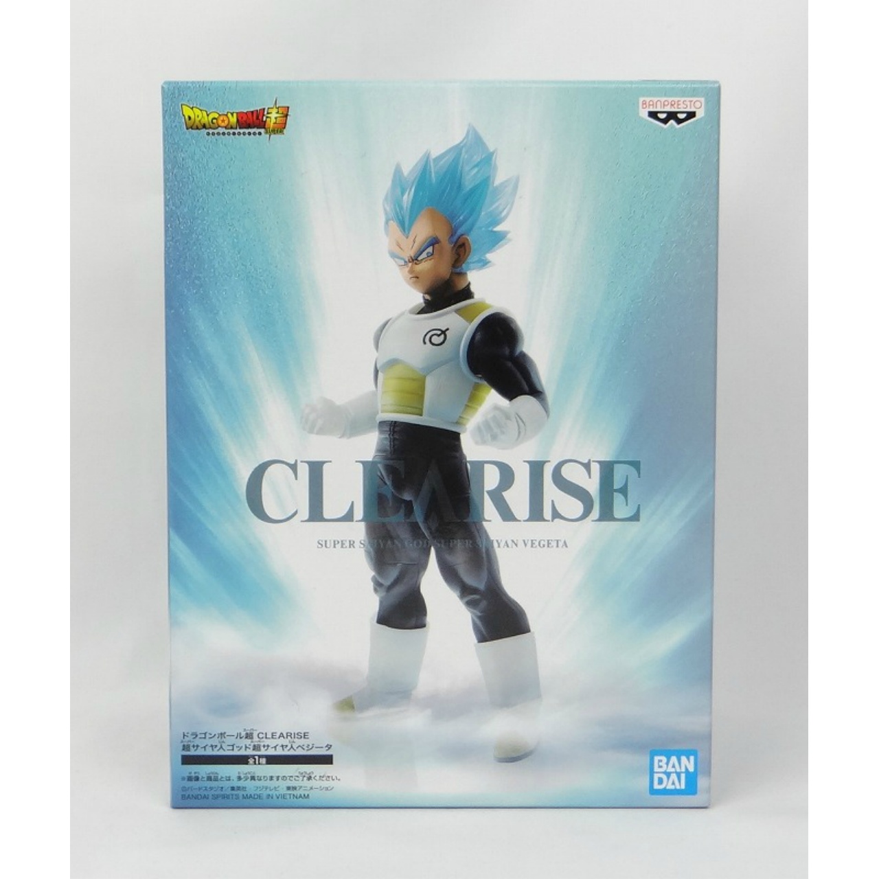 ドラゴンボール超 CLEARISE 超サイヤ人ゴッド超サイヤ人ベジータ 2549245