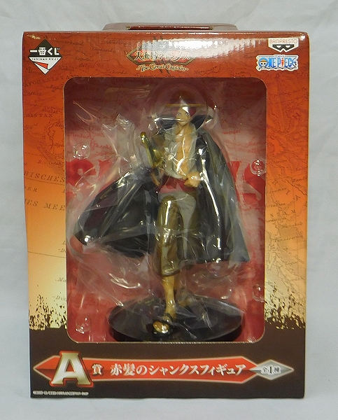 一番くじ ワンピース 大海賊シャンクス ～The Great Captain～ A賞 赤髪のシャンクス フィギュア バンプレスト 13253