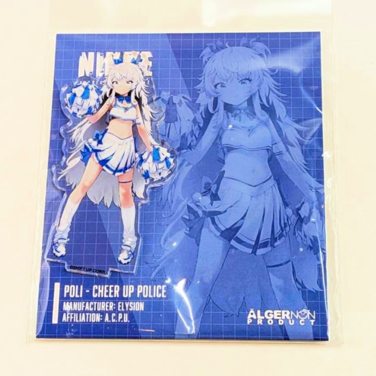 勝利の女神:NIKKE アクリルスタンド ポリ - チアーアップ・ポリス