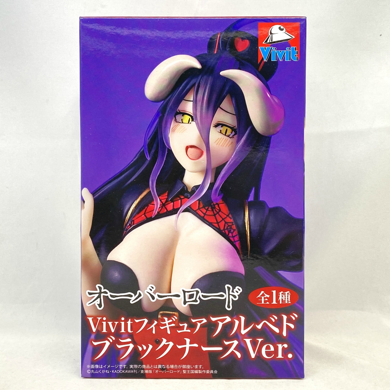 System Service Overlord Vivit Figure – Albedo (Black Nurse Ver.)