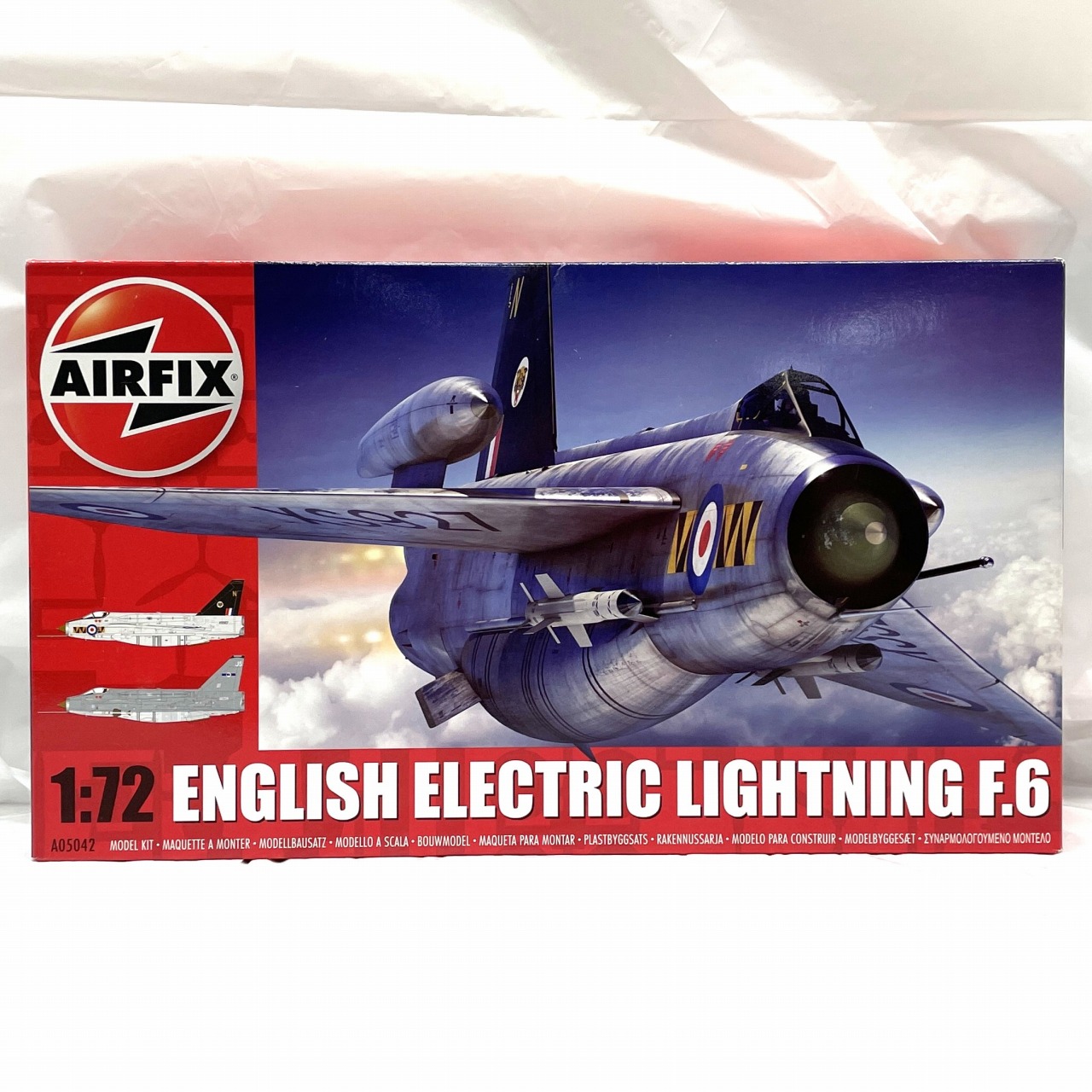 AIRFIX Plastic Model 1/72 English Electric Lightning F.6