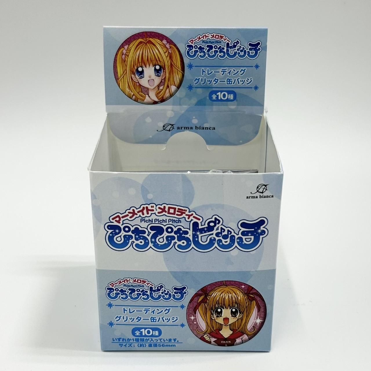 ぴちぴちピッチ トレーディンググリッター缶バッジ【単品】