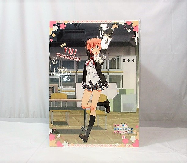 Kotobukiya Yuigahama Yui 1/8 PVC figure Kotobukiya purchase bonus "Newly drawn art board" included (My youth romantic comedy is wrong after all. Complete)