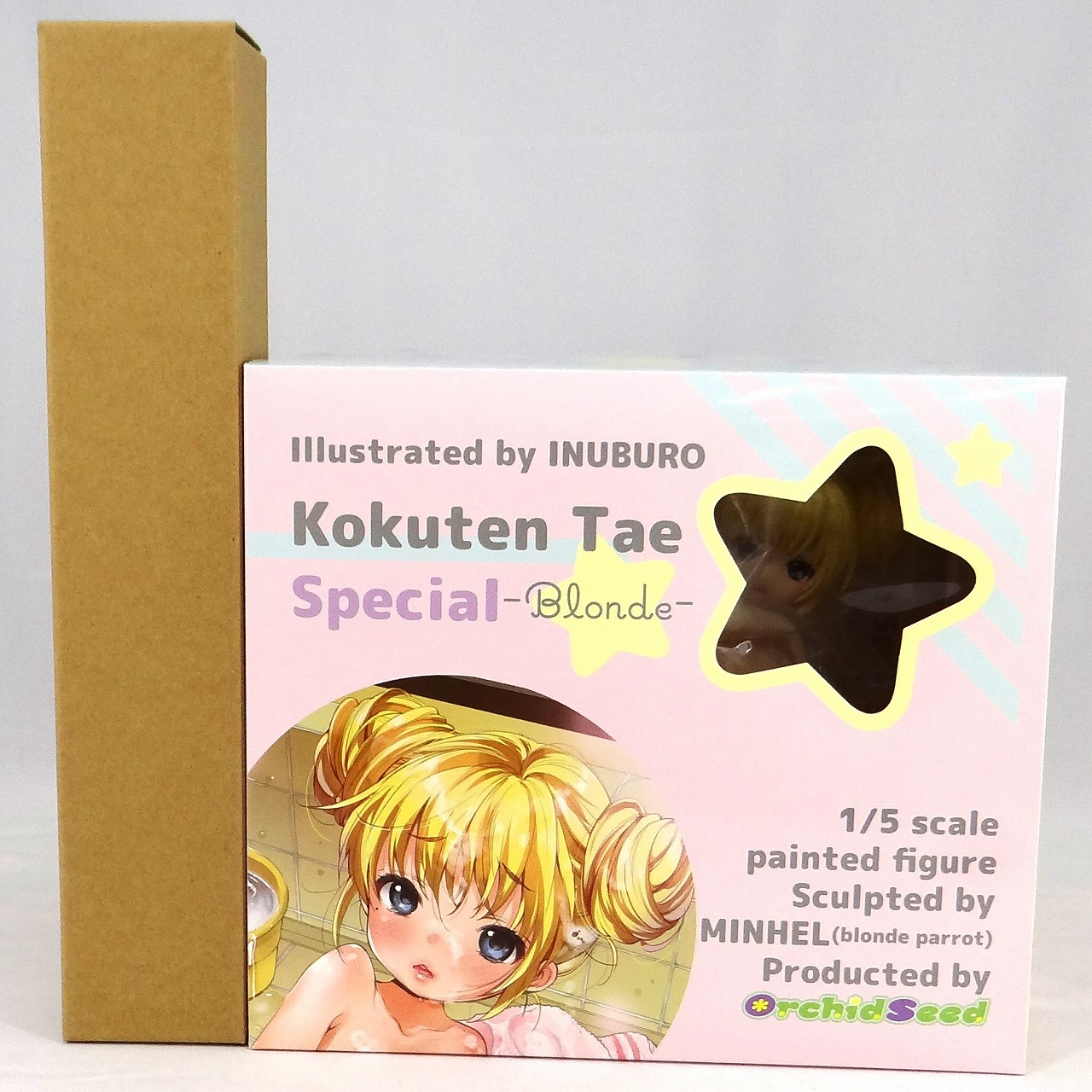 Orchid Seed Comic Aun illustrated by Inuburo "Kokuten Tae" Special -Blonde- 1/5 PVC figure with bonus poster