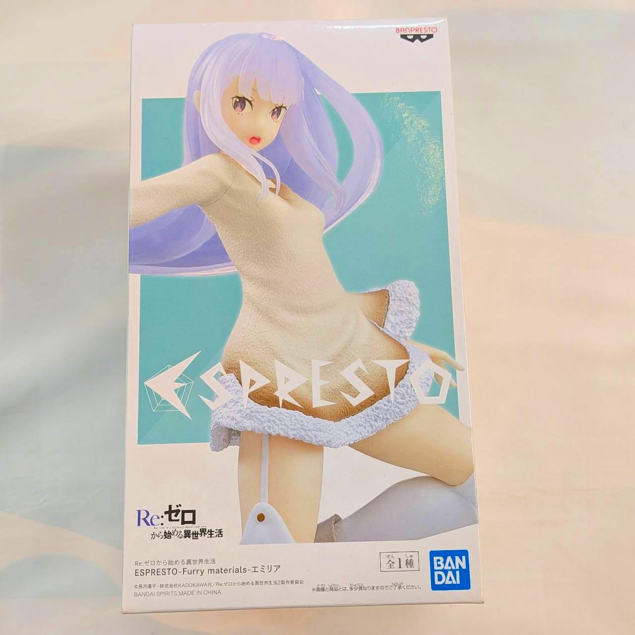 バンダイスピリッツ Re:ゼロから始める異世界生活 ESPRESTO-Furry materials-エミリア 82682