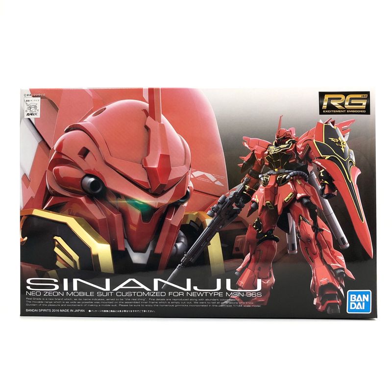 Real Grade 1/144 MSN-06S Sinanju