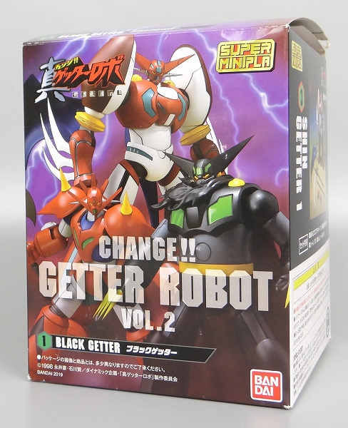 バンダイ スーパーミニプラ 真 (チェンジ!!) ゲッターロボ Vol.2 ブラックゲッター