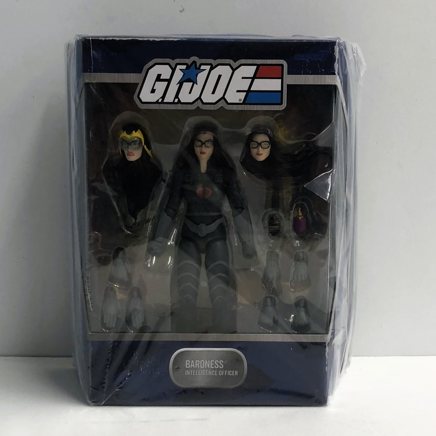 スーパー7  7インチ G.I.ジョー バロネス (ブラックスーツ Ver.) アルティメイト アクションフィギュア