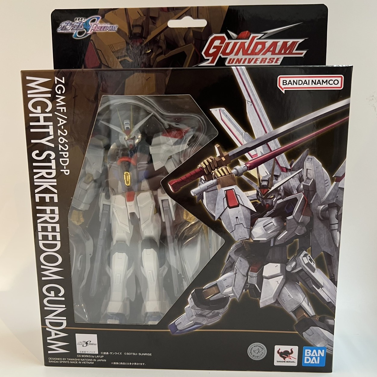 GUNDAM UNIVERSE ZGMF/A-262PD-P マイティーストライクフリーダムガンダム