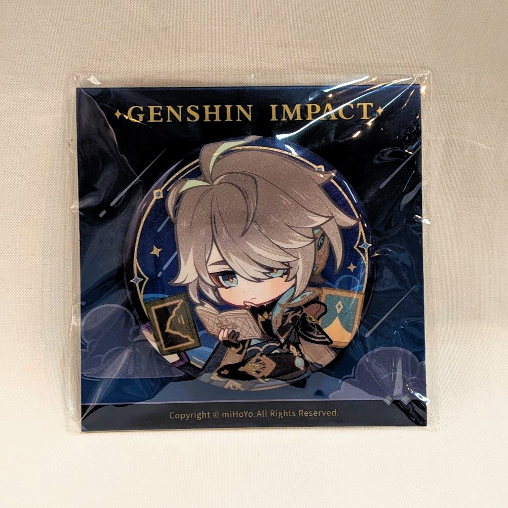 Genshin Impact Starlight Letters Series Metal Badge - Alhaitham