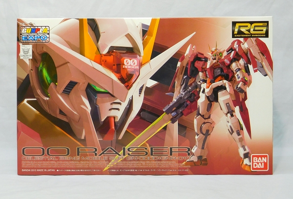 RG (リアルグレード) 1/144 ダブルオーライザー トランザムクリアVer.