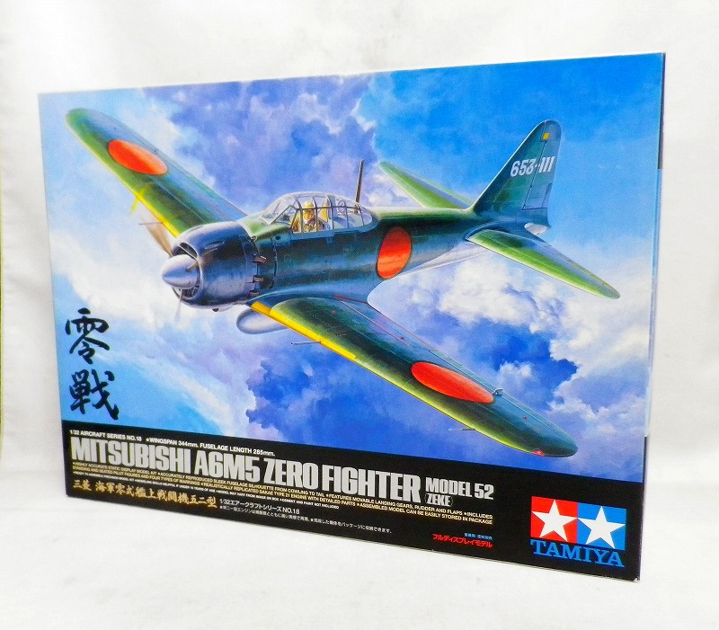 TAMIYA Plastic Model 1/32 Mitsubishi A6M5 Zero Fighter Model 52 (ZEKE)