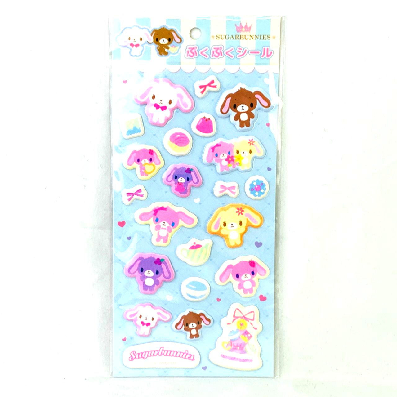 シュガーバニーズ ぷくぷくシール ティーパーティ