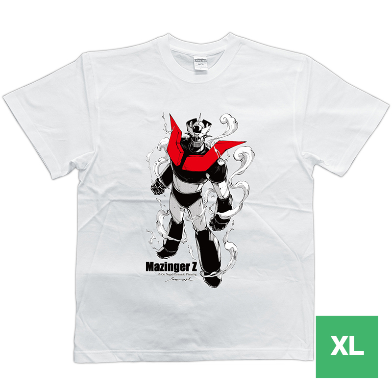 GODTAIL マジンガーZ Tシャツ (白) XLサイズ