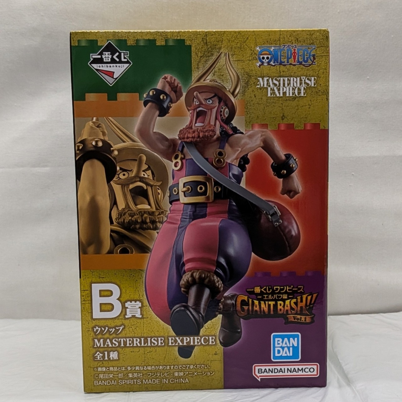 一番くじ ワンピース -エルバフ編- GIANT BASH!! Vol.1 B賞 ウソップ MASTERLISE EXPIECE