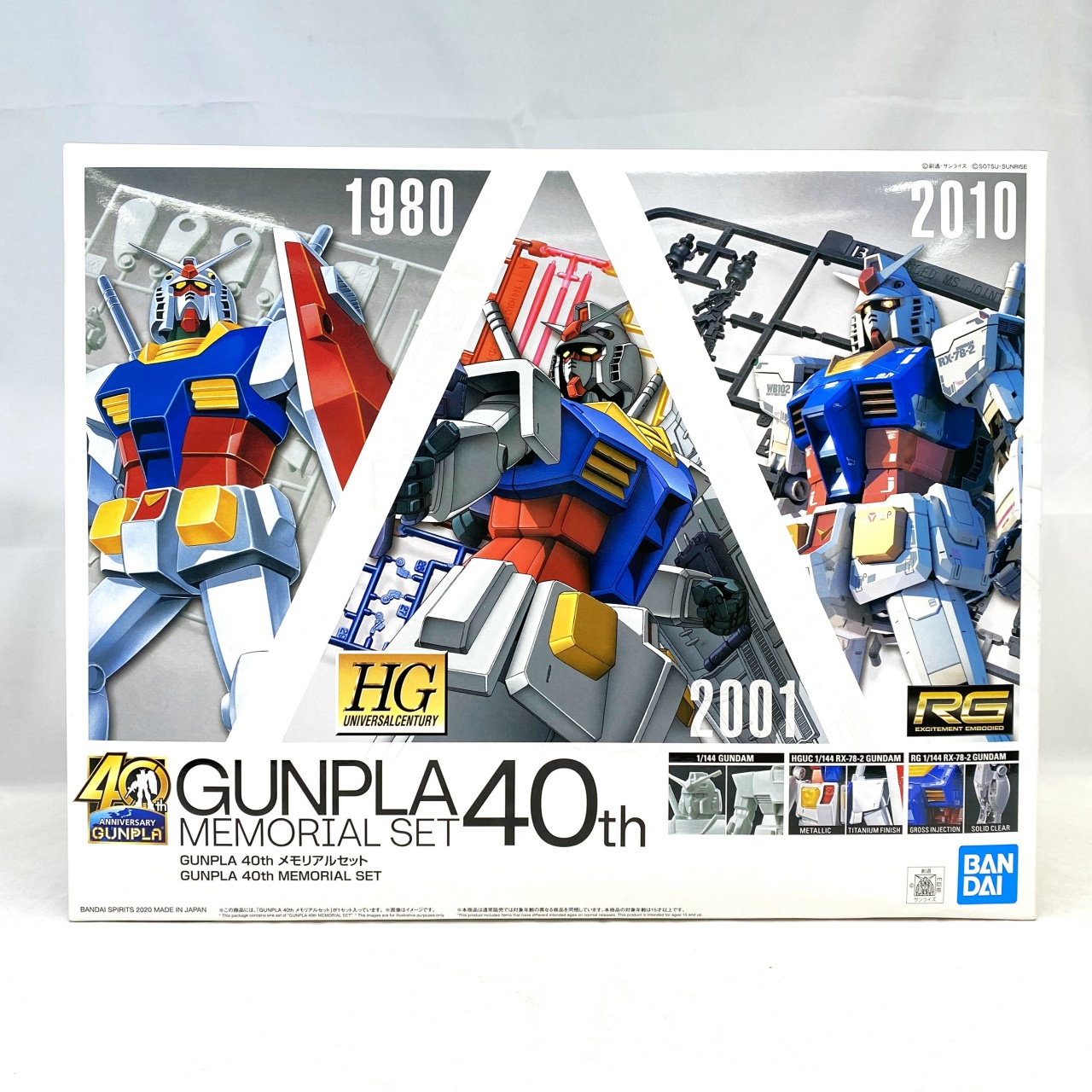 GUNPLA 40th メモリアルセット