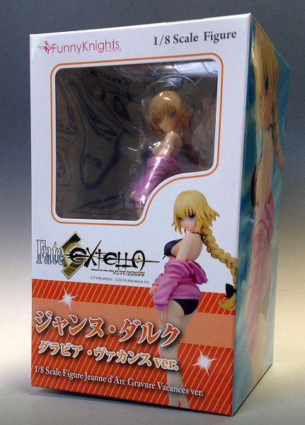 FUNNY KNIGHTS Fate/EXTELLA 1/8 Jeanne d'Arc Gravure Vacance ver.