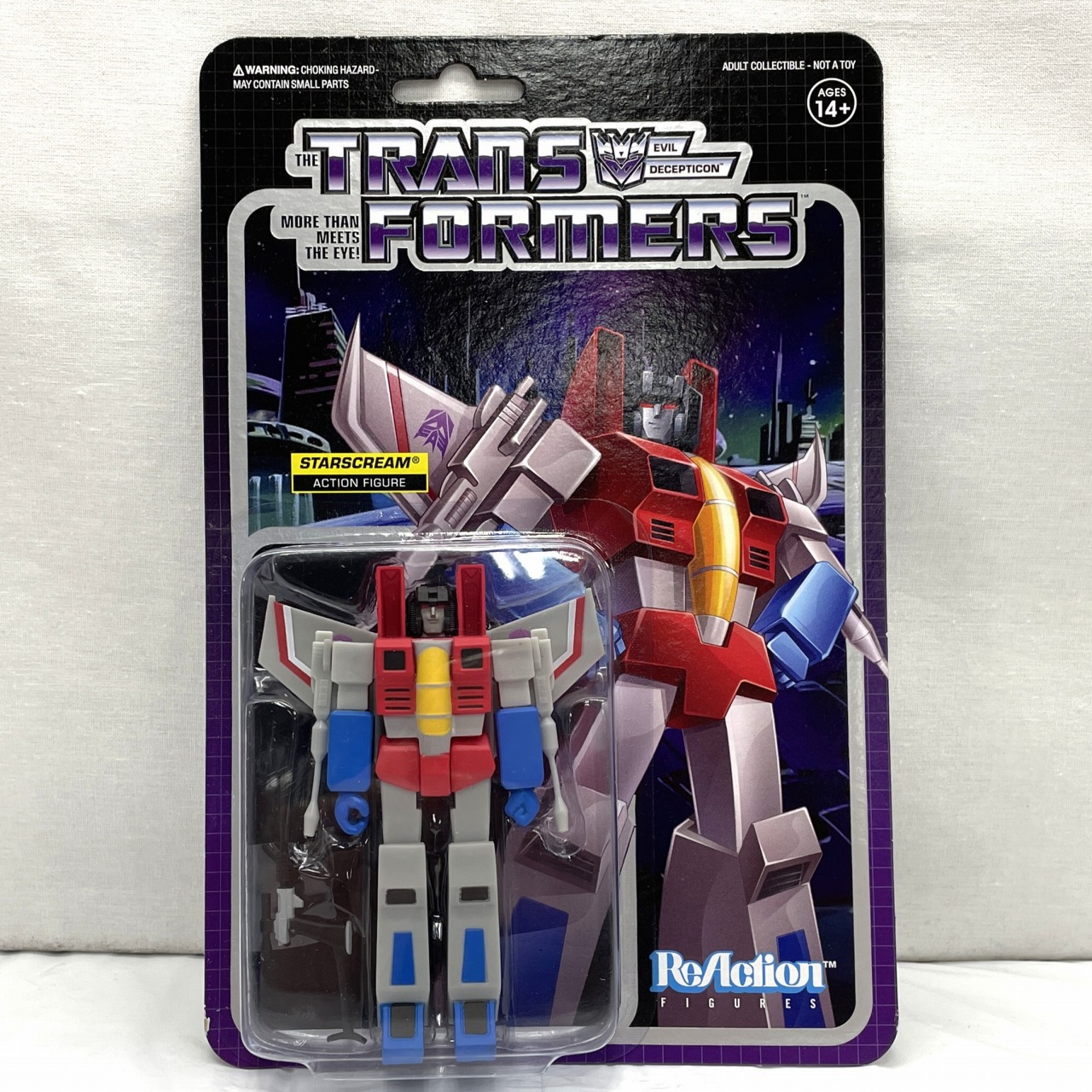 Super 7 Re-Action “Fight! Super Robot Lifeform Transformers” Starscream