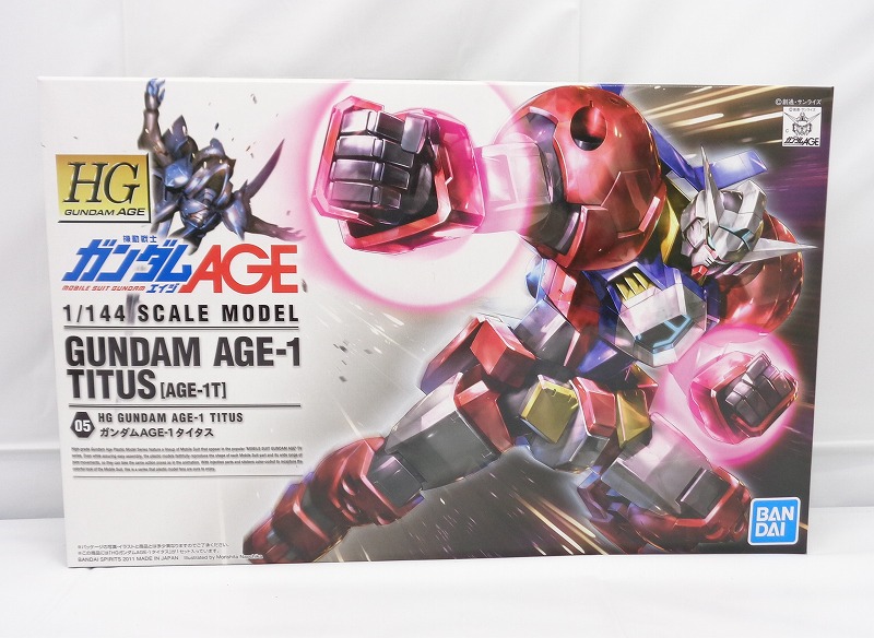Gundam AGE Series HG 1/144 Gundam AGE-1 Titus (Bandai Spirits Ver.)