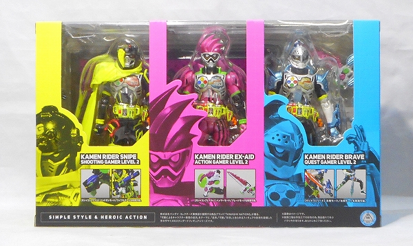 S.H.Figuarts Kamen Rider Ex-Aid Mighty Action X Beninning Set