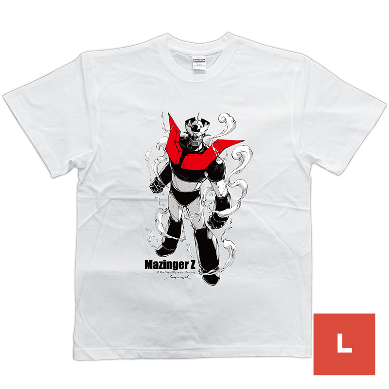 GODTAIL マジンガーZ Tシャツ (白) Lサイズ
