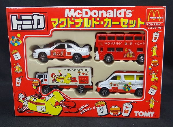 トミー ギフト トミカ マクドナルド・カー セット