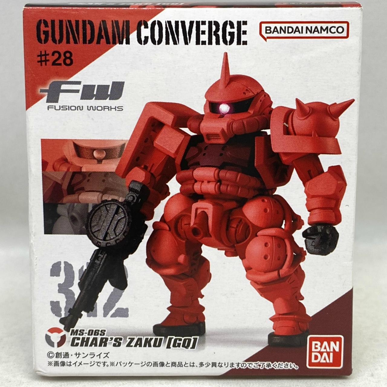 FW GUNDAM CONVERGE #28 312 シャア専用ザク(GQ)