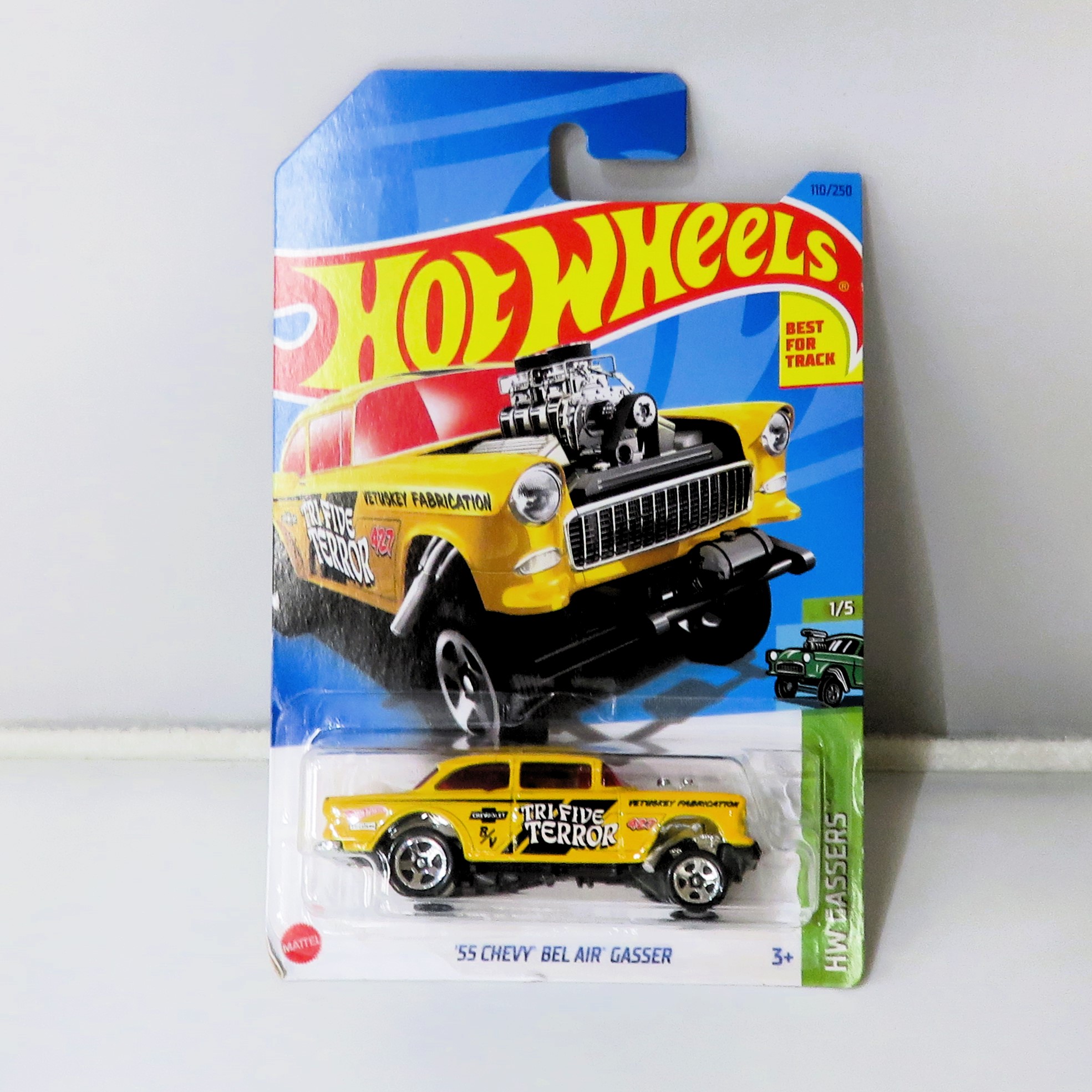 マテル ホットウィール 55 シェビー ベルエア ギャッサー
