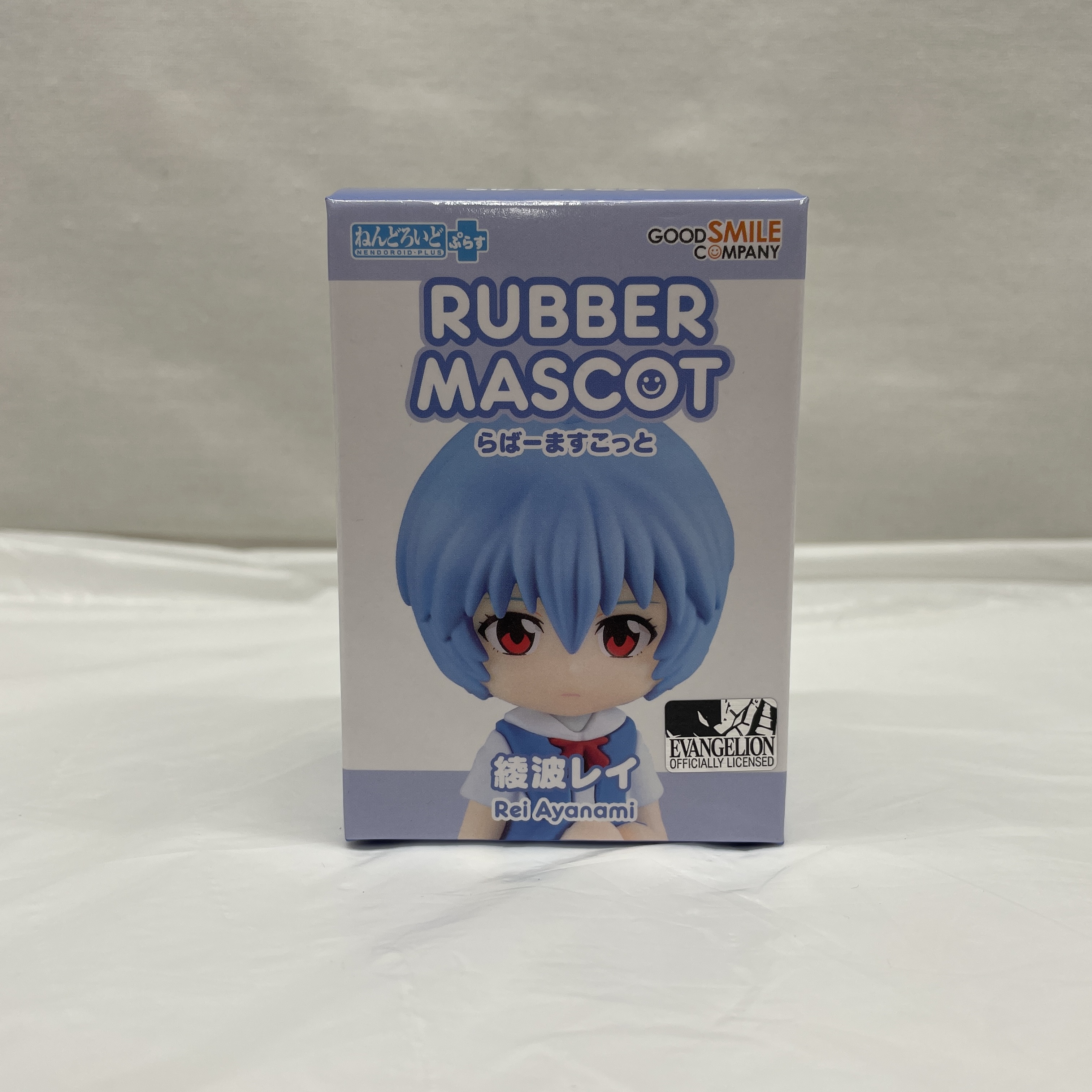 Nendoroid Plus Rebuild of Evangelion Rei Ayanami Rubber Mascot