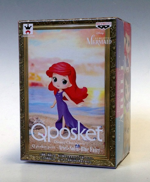 Qposket Disney Characters Petit -Ariel Sofia Blue Fairy- [A] Ariel