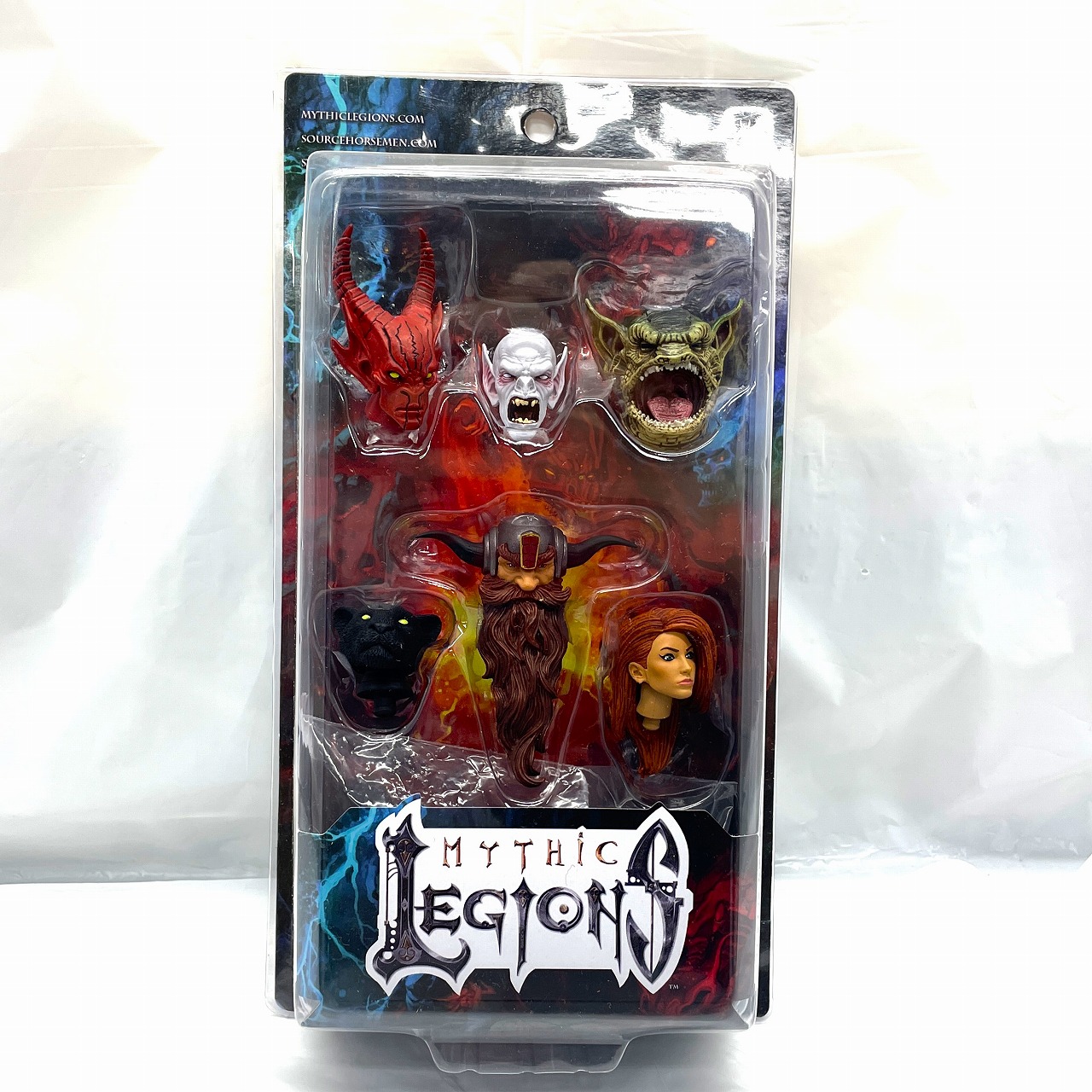 FOUR HORSEMEN Mythic Legions HEADS PACK1