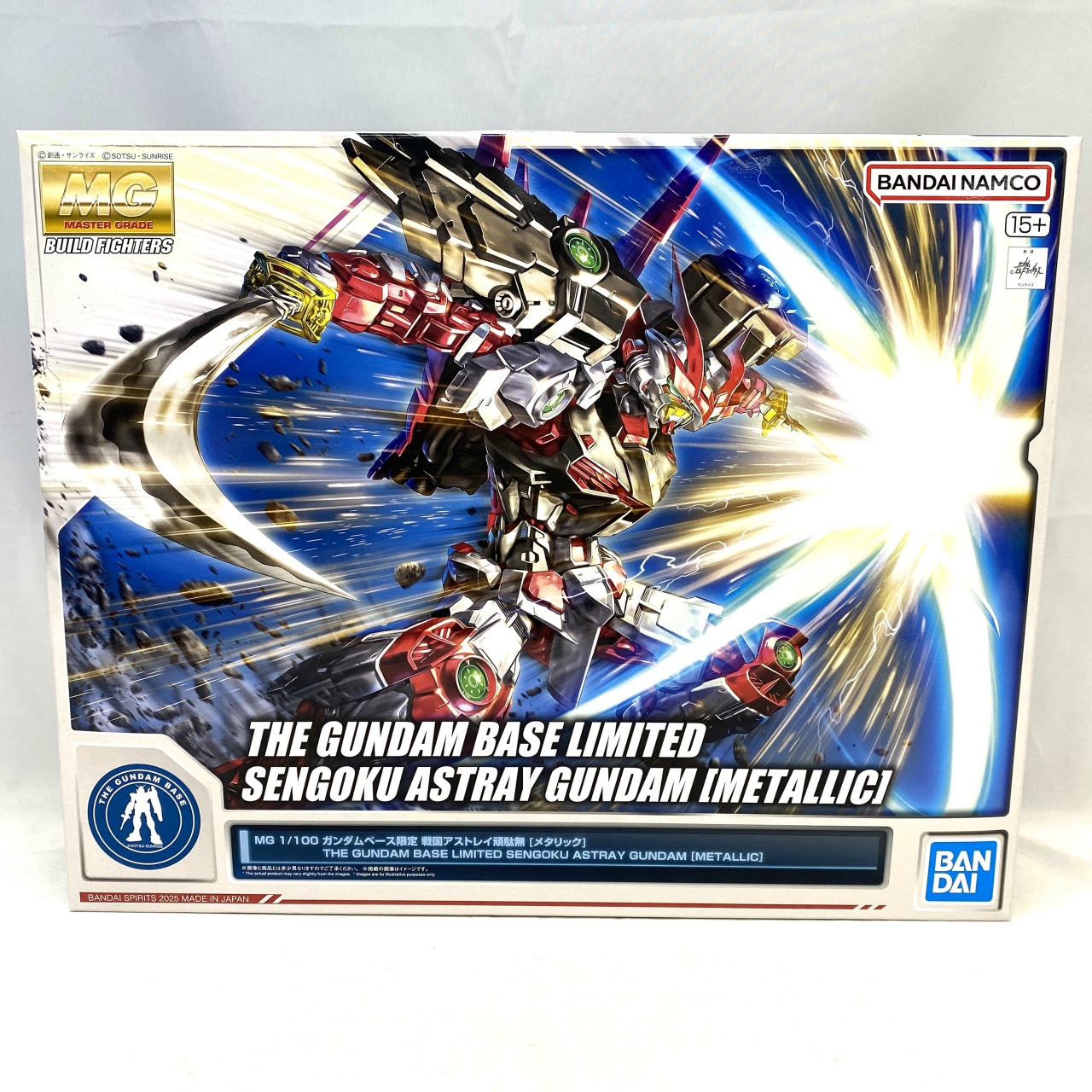MG 戦国アストレイ頑駄無 ガンダムベース限定  メタリックVer.