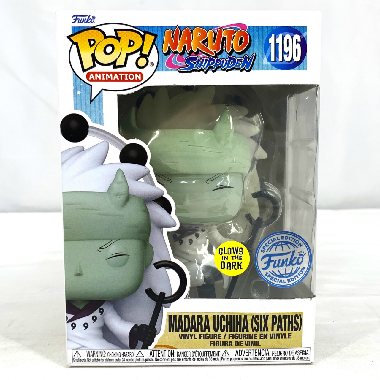 FUNKO(ファンコ) POP! Animation 1196 NARUTO-ナルト- 疾風伝 うちはマダラ (六道仙人) [蓄光版]