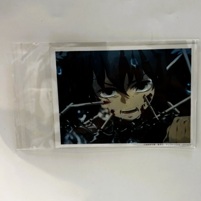 鬼滅の刃 刀鍛冶の里編×ufotableCafe×マチ★アソビCAFE リアルタイムカフェ 第七話 ランダム場面写ブロマイド 時透無一郎 (水獄鉢脱出)