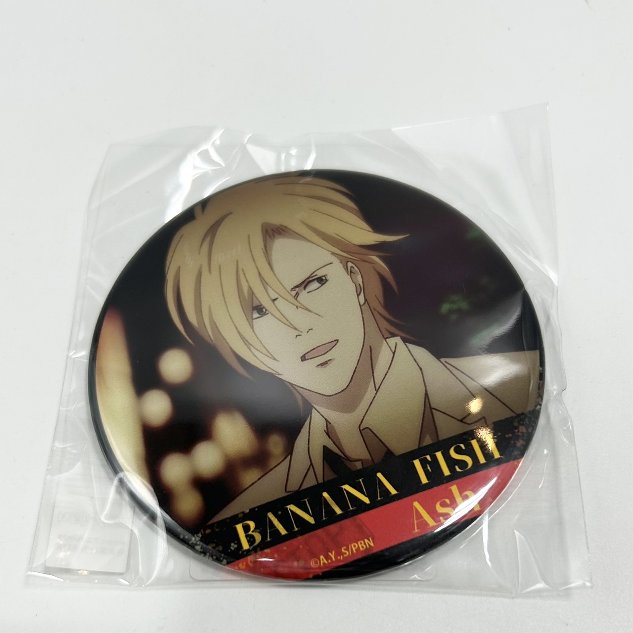BANANA FISH 缶バッジ デザイン02(アッシュ・リンクス/B)