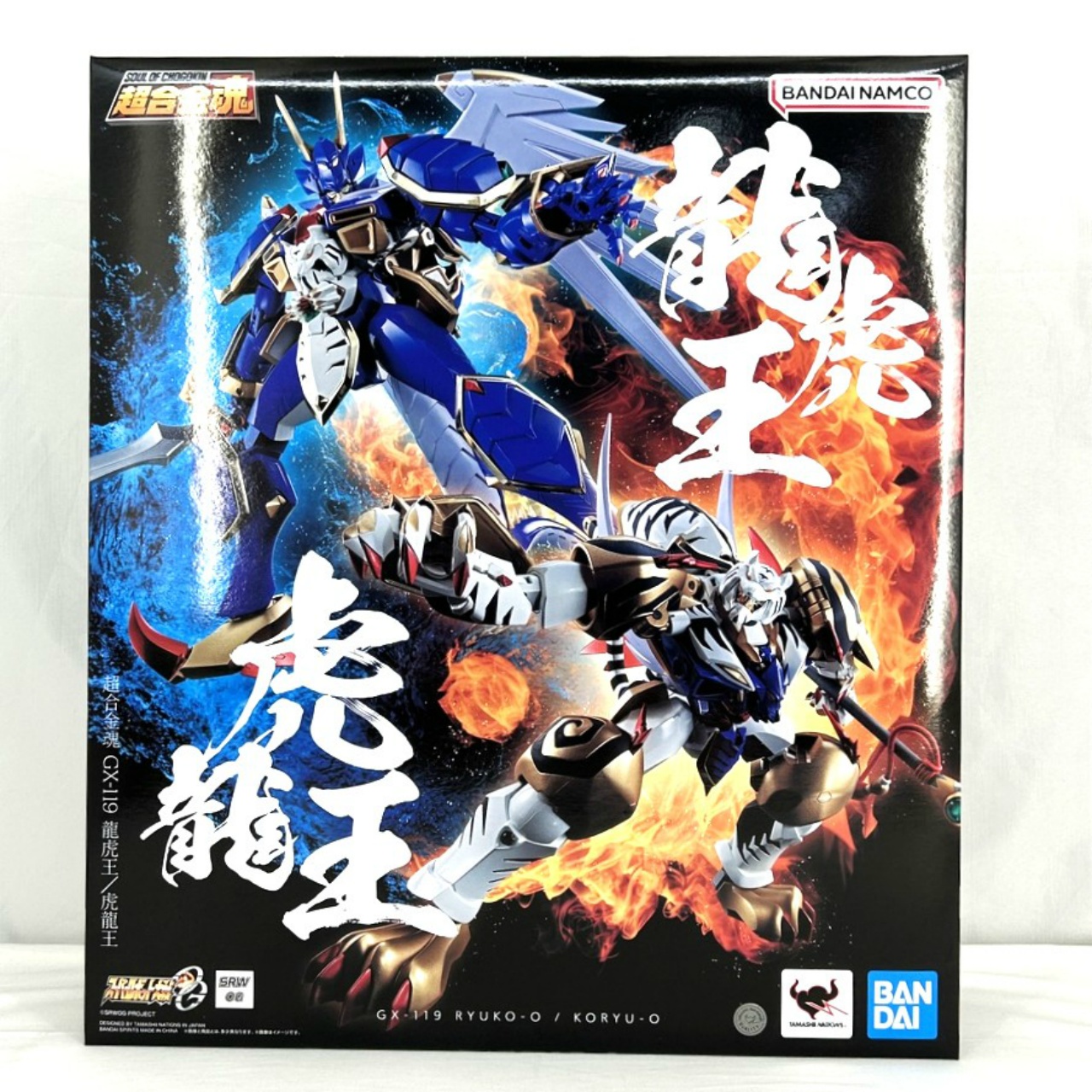 Soul of Chogokin GX-119 Long Hu Wang / Hu Long Wang "Super Robot Wars OG"