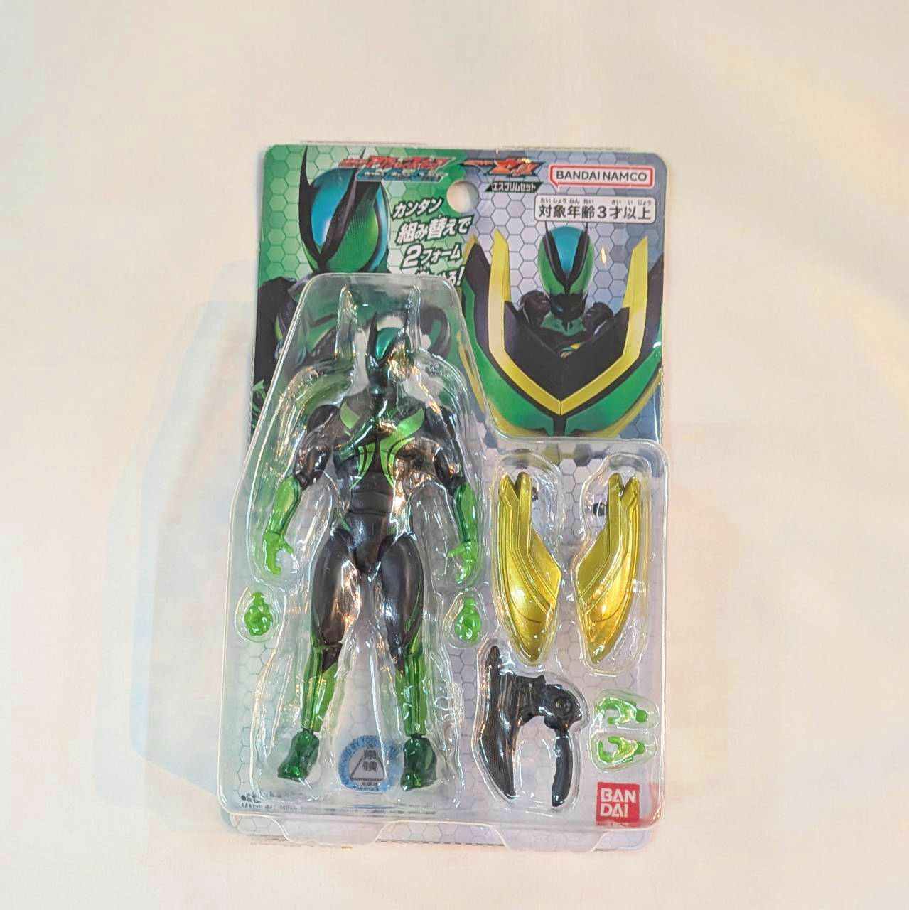 バンダイ 仮面ライダーアクションフィギュア カプセムチェンジコレクション 仮面ライダーゼッツ エスプリムセット