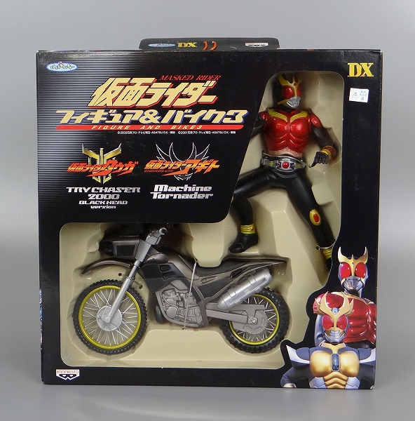 バンプレスト フィギュア&バイク3 クウガ&トライチェイサー2000 (ブラックヘッドver.)