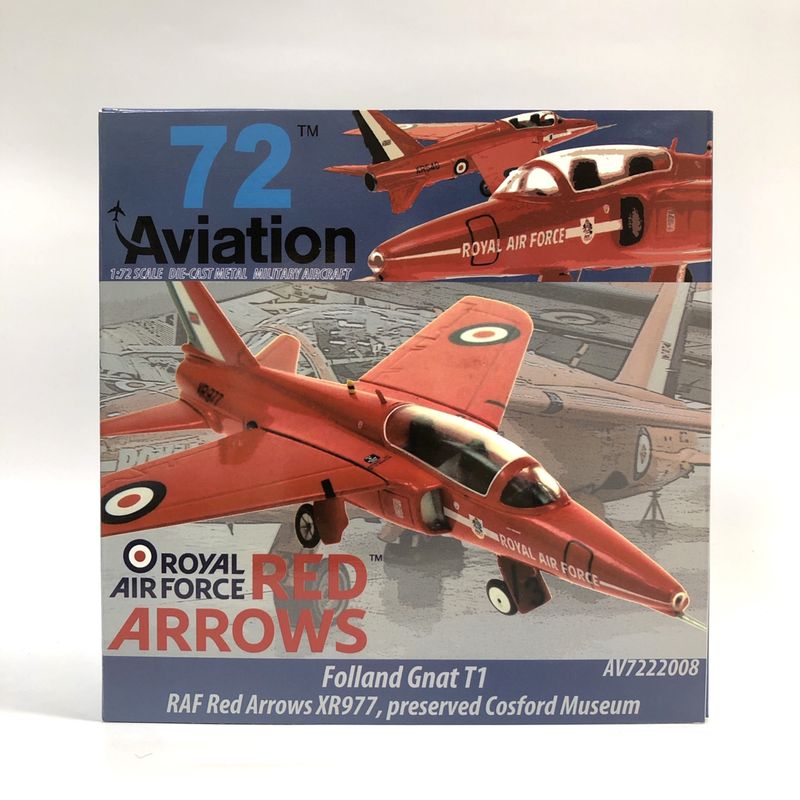 Aviation 1/72 フォーランドナット T1 レッドアローズ XR977 王室空軍博物館展示機