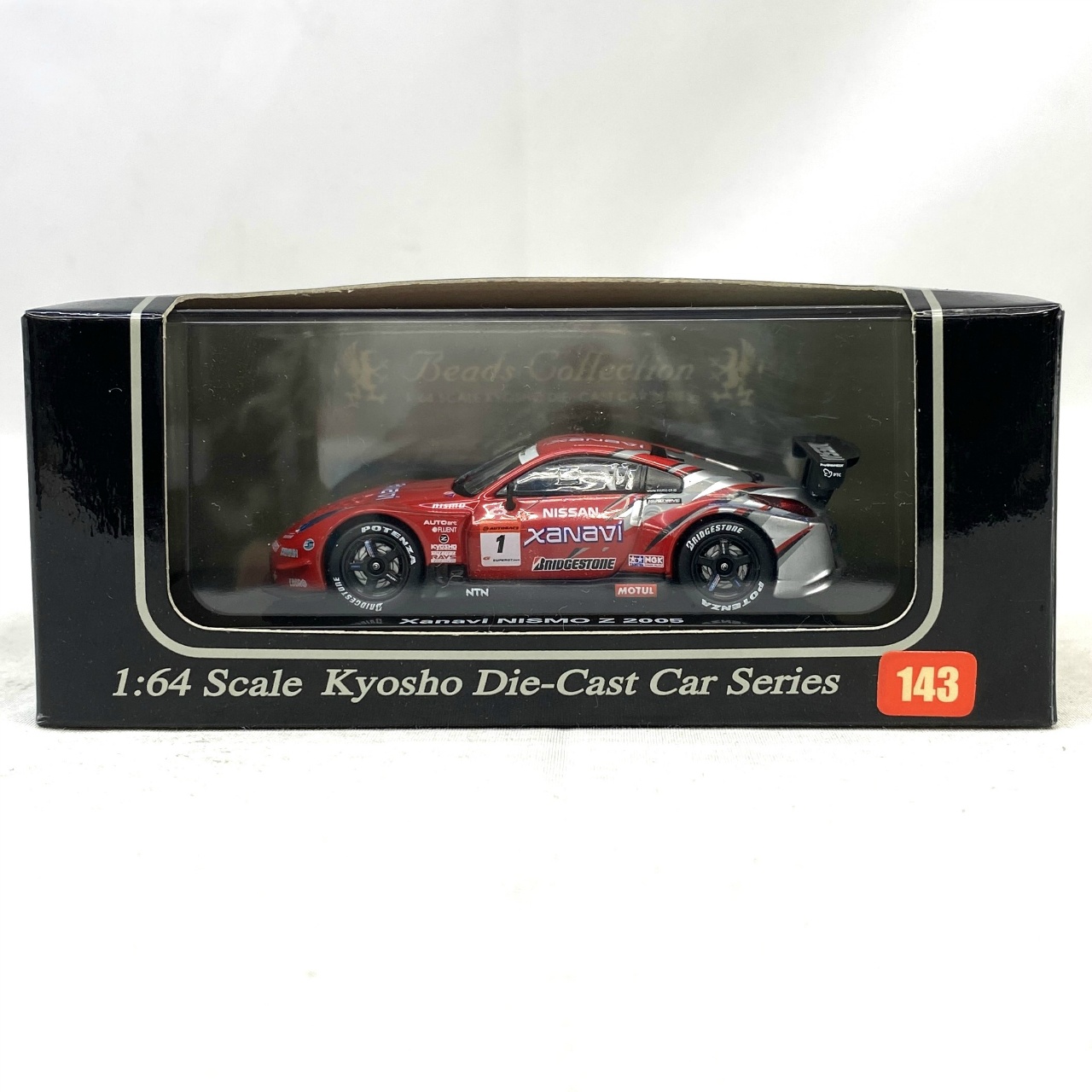 京商 1/64 ビーズコレクション 143 Xanavi NISMO Z 2005