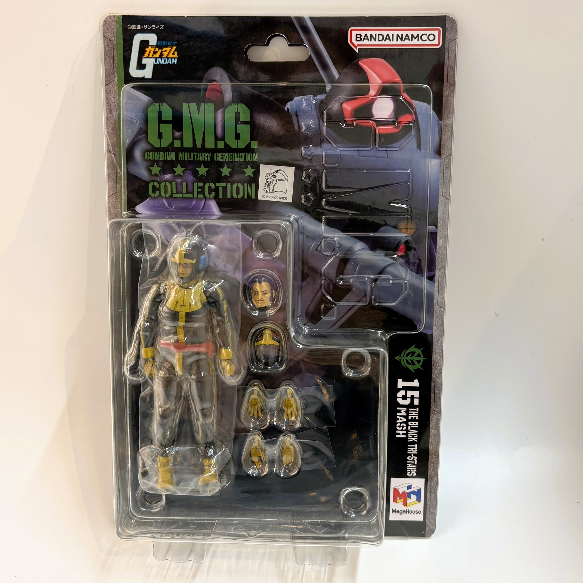 G.M.G. COLLECTION 15 機動戦士ガンダム ジオン公国軍 黒い三連星 マッシュ ノーマルスーツVer.