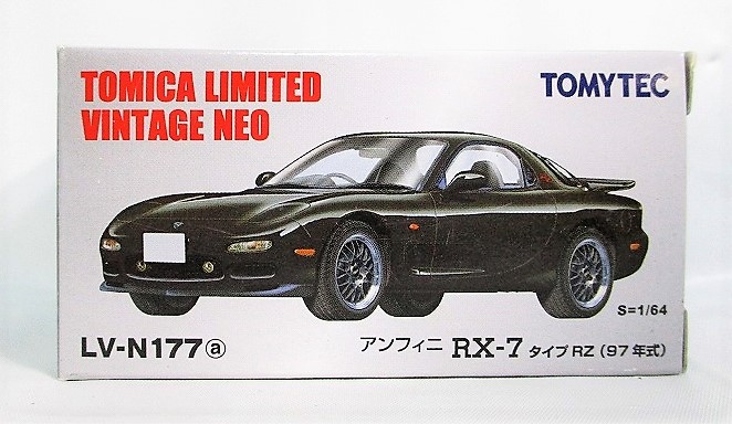 トミーテック トミカ リミテッドヴィンテージネオ アンフィニ RX-7 タイプRZ 1997 (ブラック)