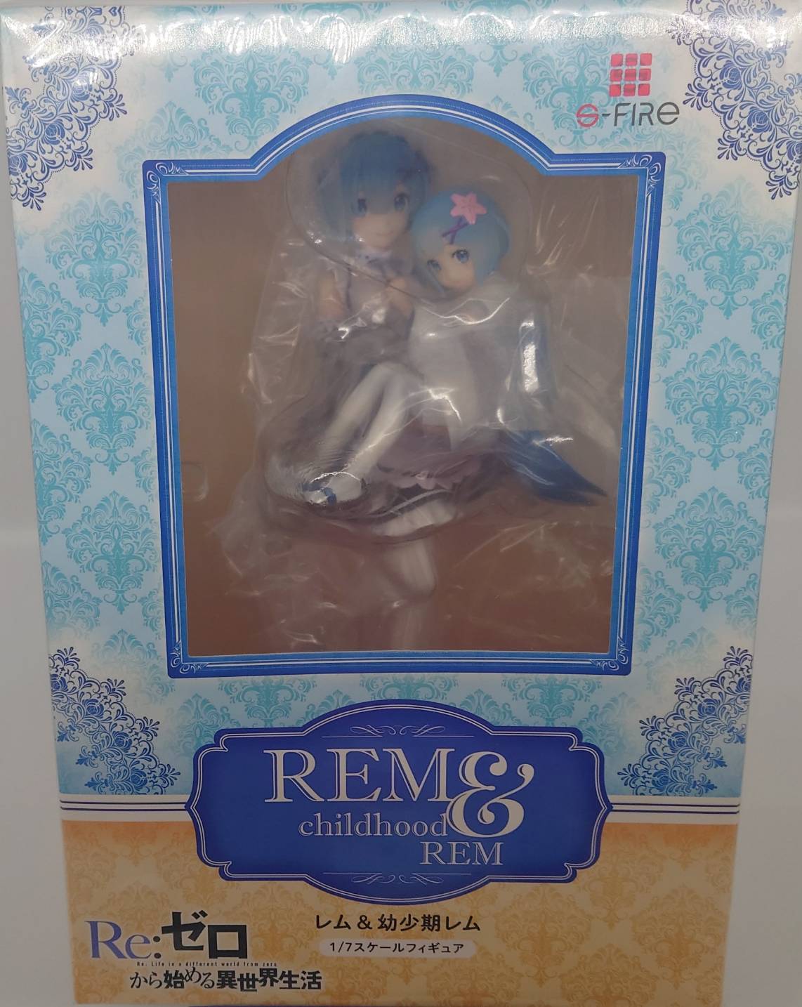 Sega S-FIRE Rem & Childhood Rem 1/7 PVC Figure (Re:ZERO -Starting Life in Another World)