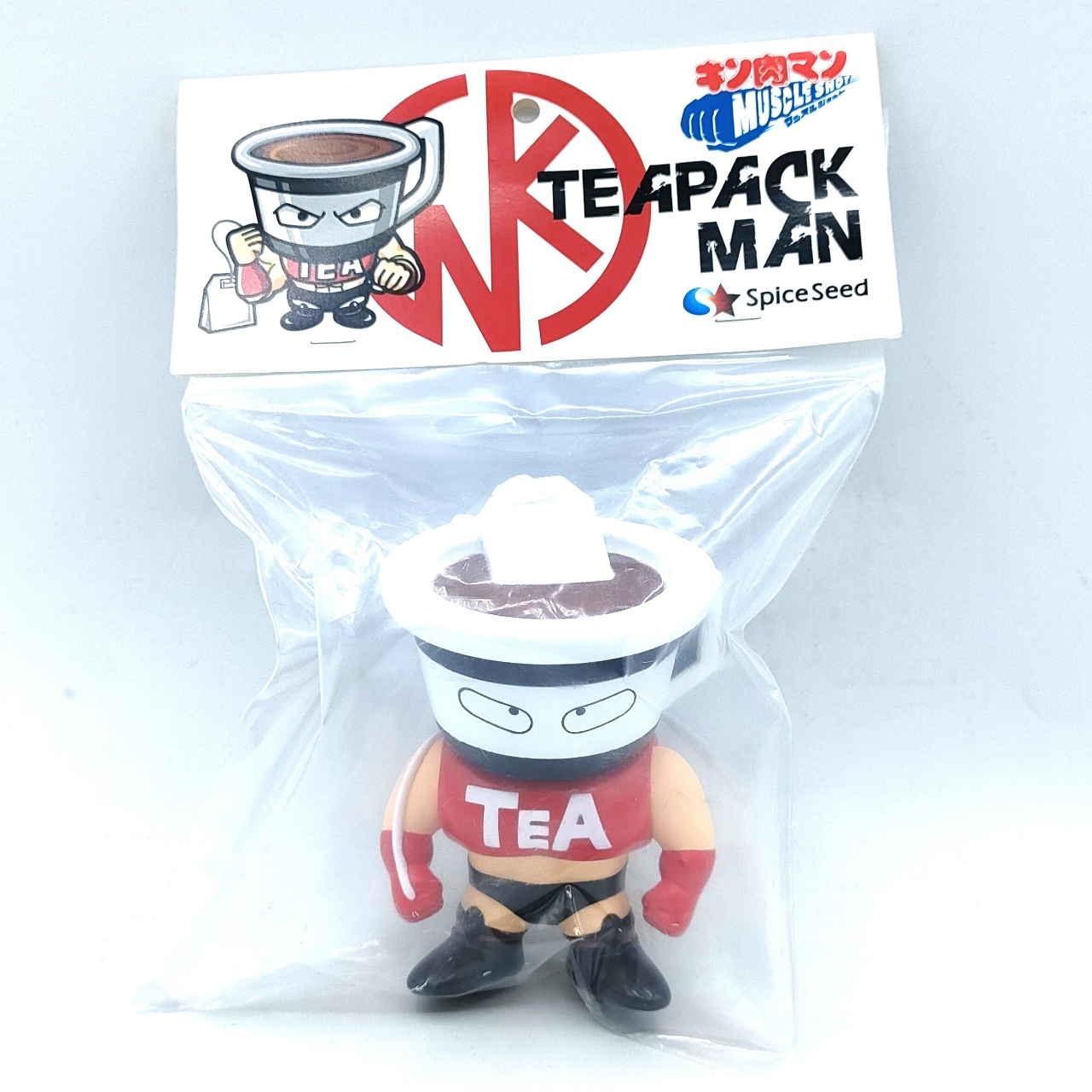 Spice Seed Kinnikuman Muscle Shot Tea Packman