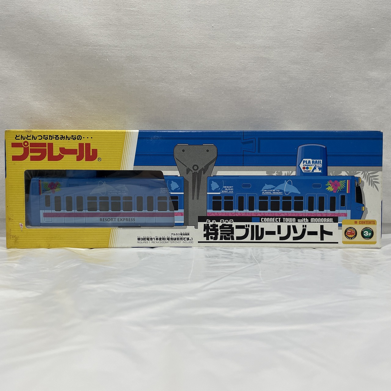 プラレール 特急ブルーリゾート鉄道模型