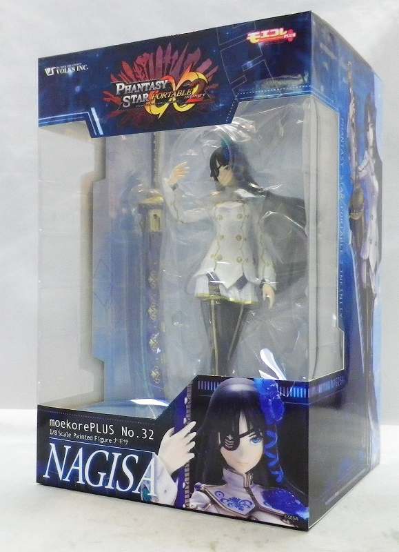 ボークス モエコレPLUS No.32 ナギサ 1/8PVCフィギュア (ファンタシースターポータブル2 インフィニティ)