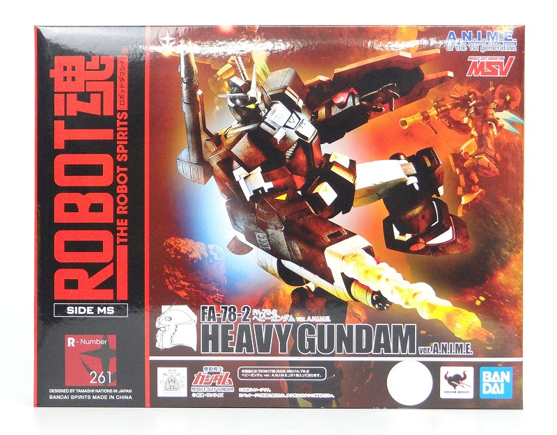 ROBOT Tamashii 261 FA-78-2 Heavy Gundam ver. A.N.I.M.E.