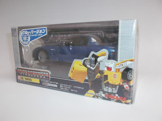 トランスフォーマーバイナルテック BT-06 トラックス feat.シボレー コルベット ブルーバージョン