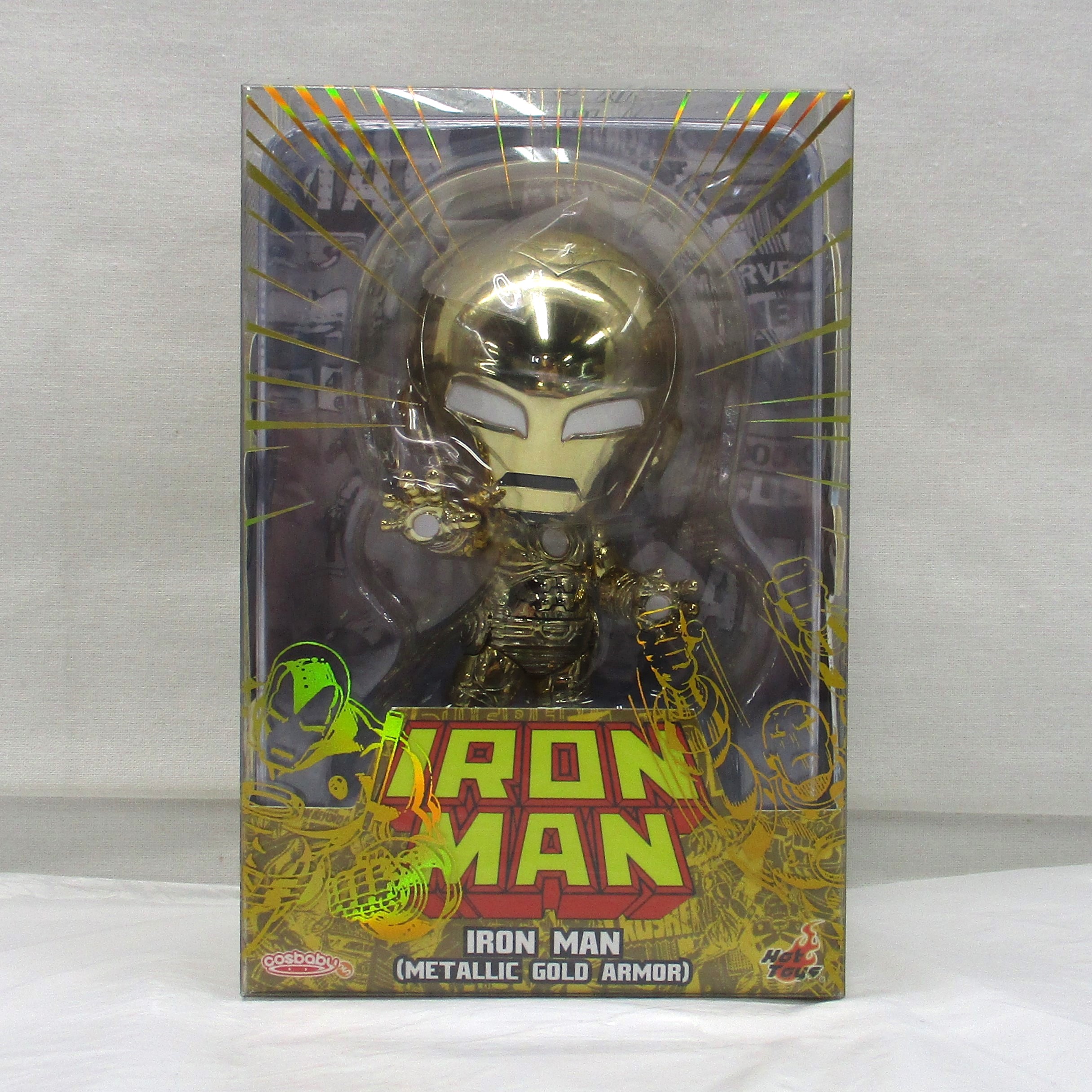 Hot Toys Cosbaby 905 Iron Man (Metallic Gold Armor / Size S)