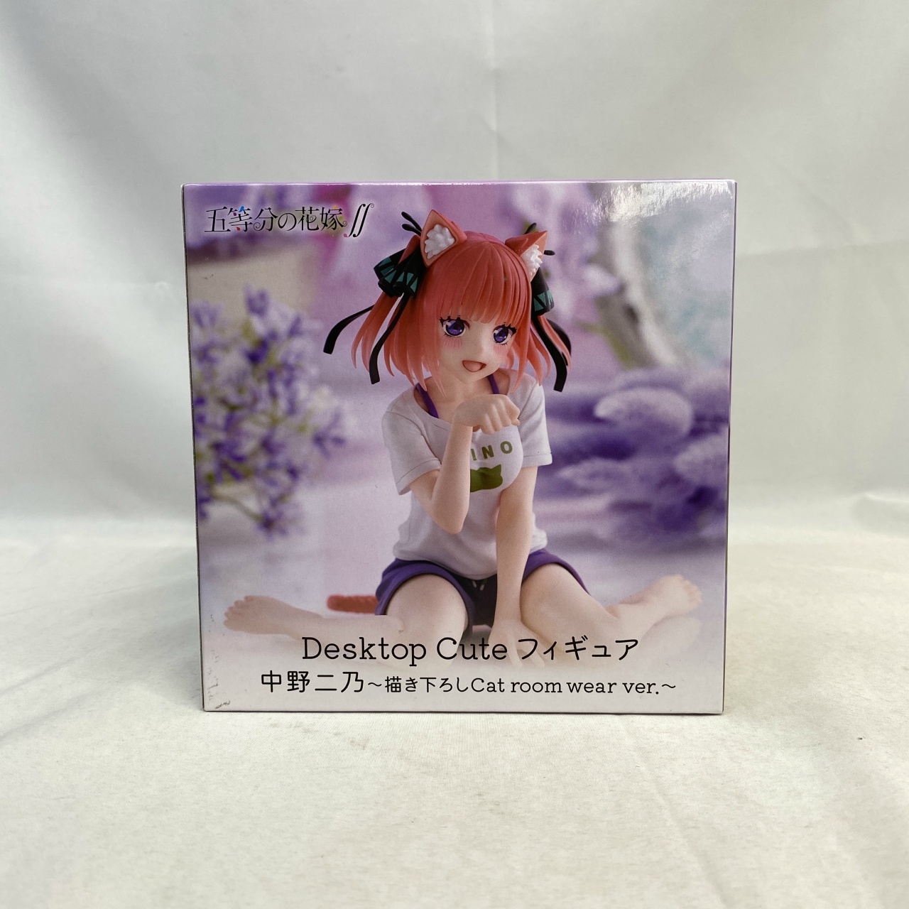 タイトー 五等分の花嫁∬ Desktop Cute フィギュア 中野二乃 ～描き下ろしCat room wear ver.～ 【再販版】